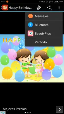 Happy Birthday Cards android App screenshot 4